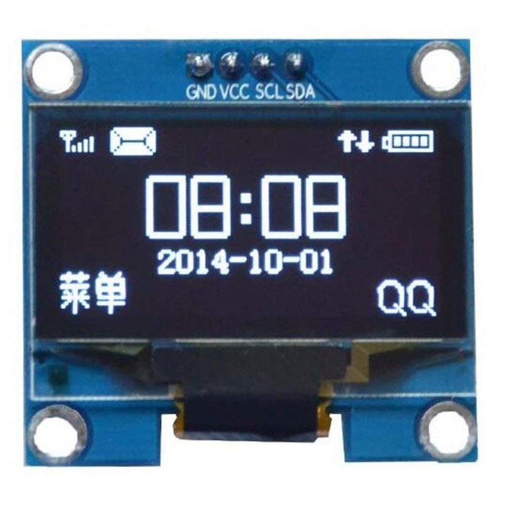 1.3" Inch I2C IIC OLED LCD Module 4pin - White