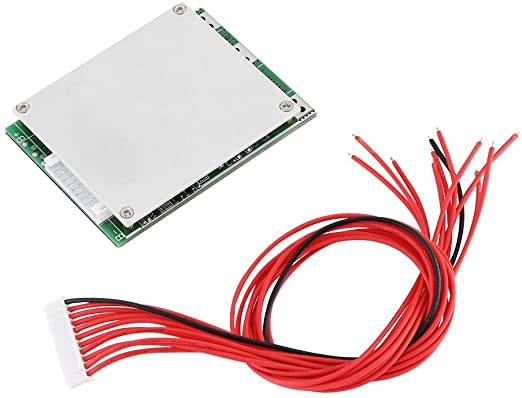13S 48V 60A Lithium Ion Battery Electric Bicycle 18650 Protection Lithium Battery BMS PCB Balance Board with Cable