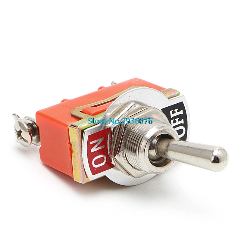 15A 250V SPST 2 Terminal ON OFF Toggle Switch