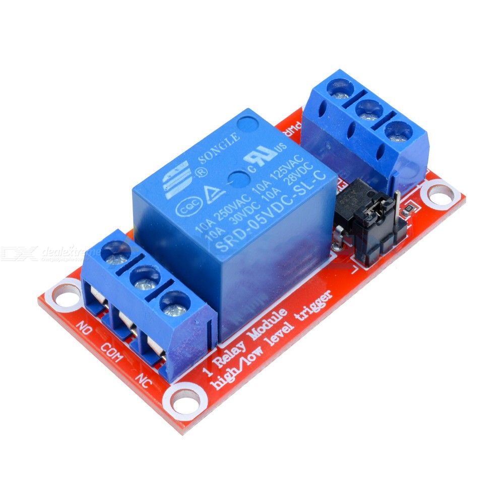 1 Channel Relay Module 5V High and Low Level Trigger Relay Control