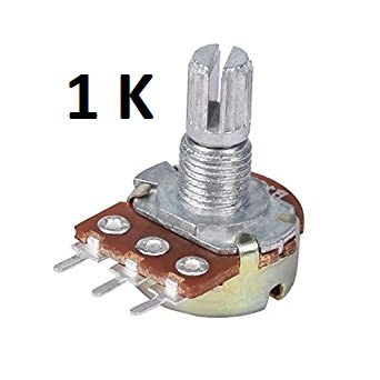 1K potentiometer 15mm shaft
