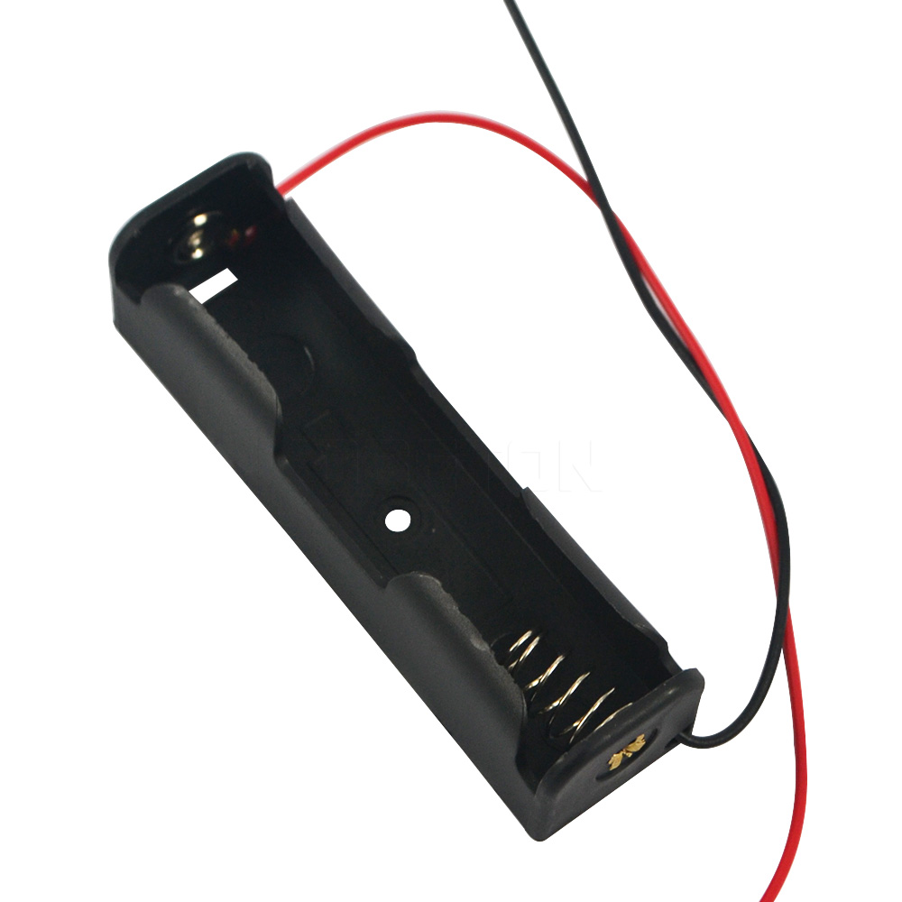 1 x 18650 Lithium Battery Cell Box, Without Cover holder
