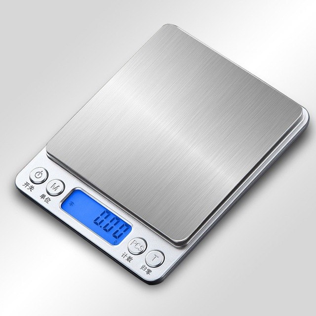 2000 g x 0.1 g Digital Pocket Scale 2 kg-0.1 2000 g