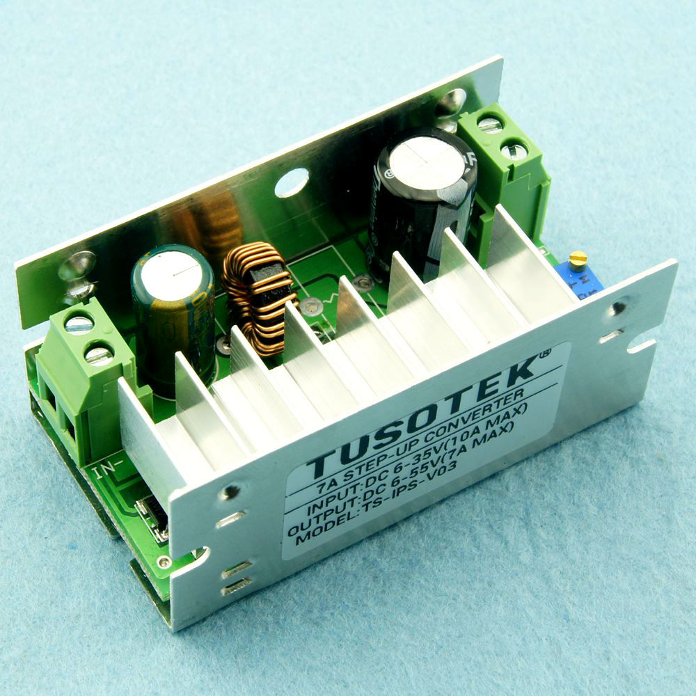 200W DC-DC Boost Converter 6-35V to 6-55V 10A Step Up Voltage Charger Power with Shell