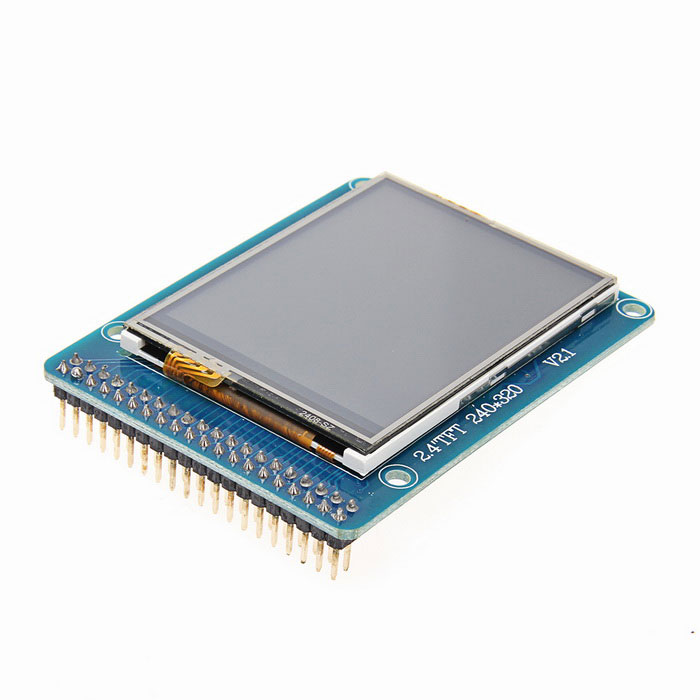 2.4 Inch TFT Touch Screen Module for UNO R3 Blue