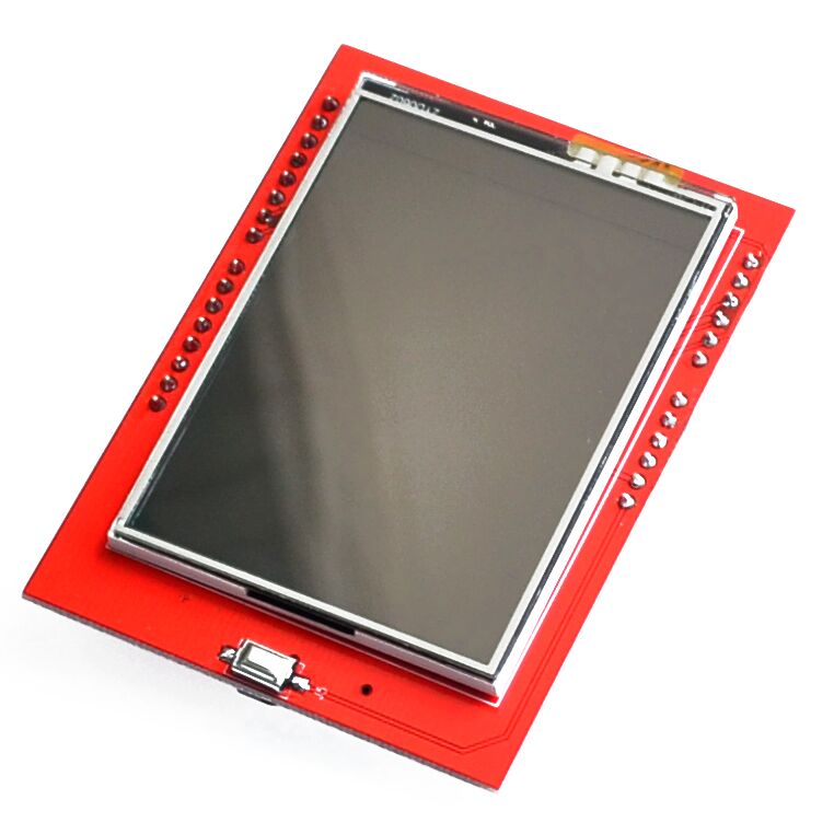 2.4 Inch TFT Touch Screen Module for UNO R3 Red