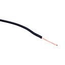 2.50mm Heat proof single core fllexible wire - black