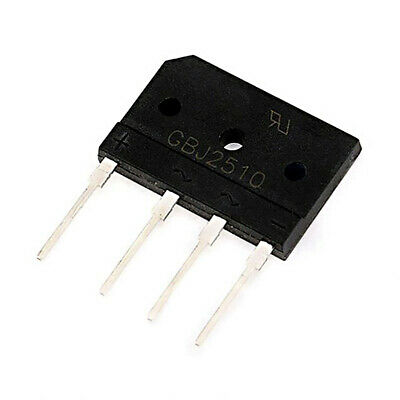 25A 1000V diode bridge rectifier GBJ2510