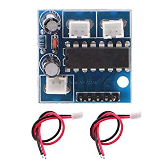 2.5A Dual bridge brushed DC motor Drive Controller Board Module