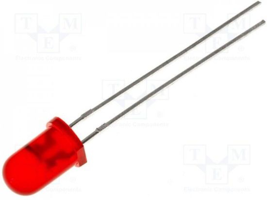 28mm Leg LED 3MM Red 2V 20mA (1pcs)