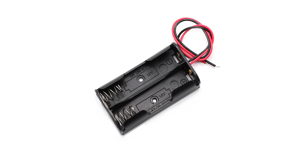 2 x AA Battery Holder Box, Without Cover