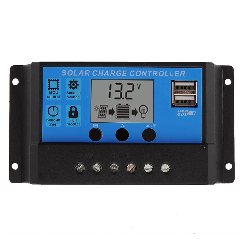 30A Intelligent LCD Solar Controller