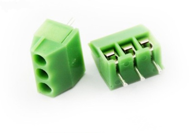 3.5mm 3pin Straight Pin PCB Screw Terminal Block