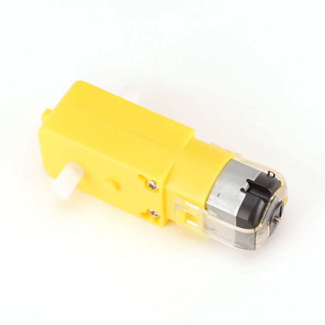 3V - 6V  TT plastic Geared Motor-Dual Axis Grade-A