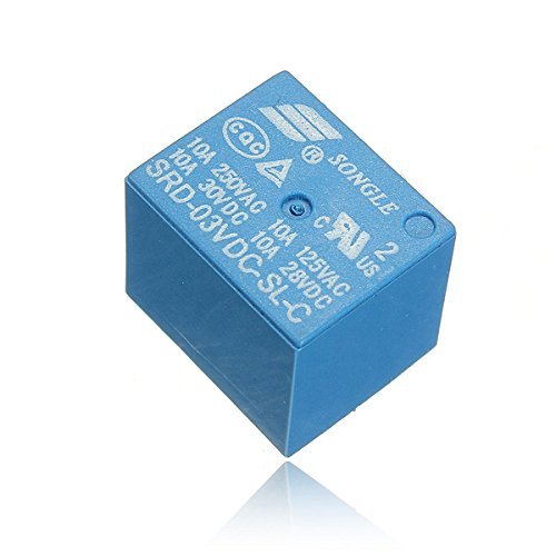 3V SONGLE Relay SRD-03VDC-SL-C