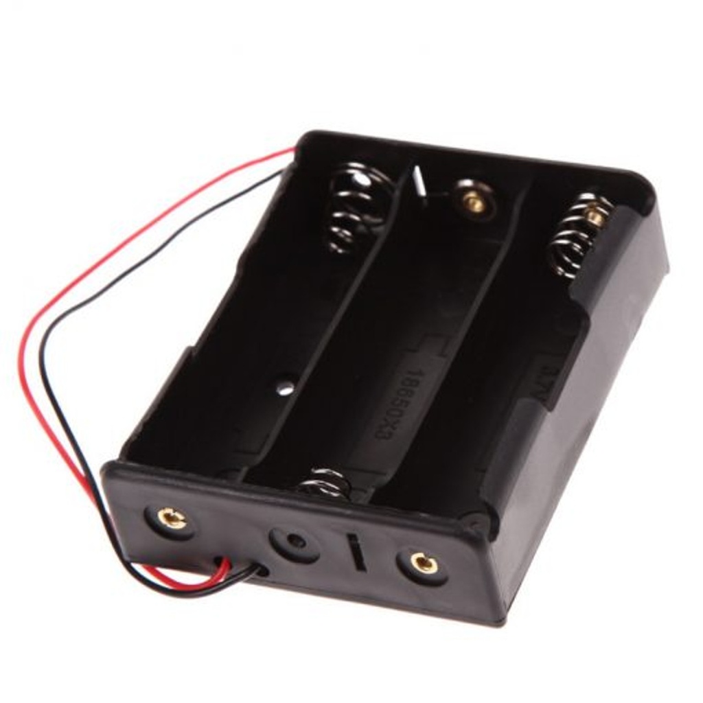 3 x 18650 Cell Box, Without Cover