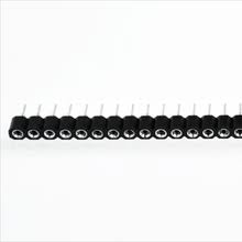 40Pin 2.54mm Single Row Round Female Pin Header (1pcs)