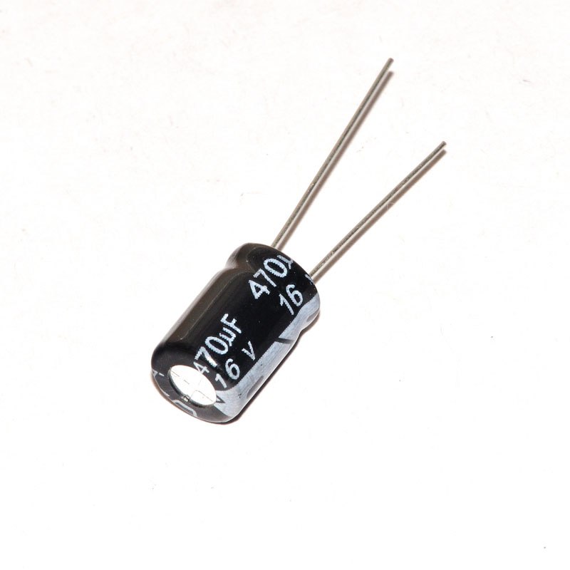 470uf 50V Electrolytic Capacitor 10mm X 17mm