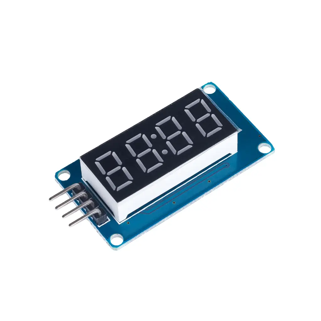 4 Bits TM1637 LED Display Module & Clock