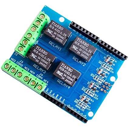 4 Channel 5V Relay Shield Module C5C1R6