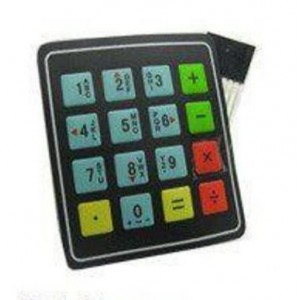 4x4 16 Key Matrix DIY Membrane Switch Touch Pad 76 x 69 x 0.8mm