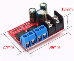 5A Dual DC Motor Driver Module Remote Control Voltage 3V-14V