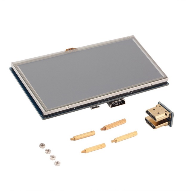 5 inch HDMI LCD Module Resistive Touchscreen 800*480 Resolution for Raspberry