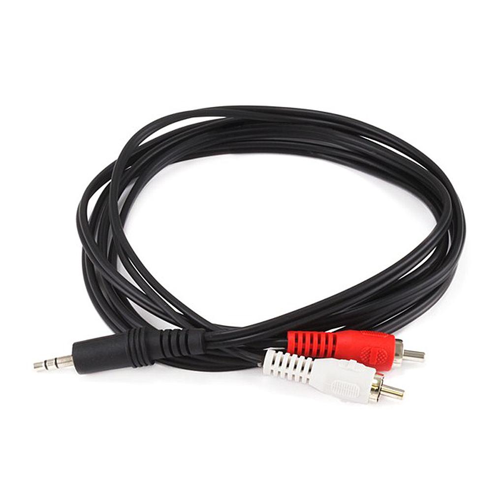 5 Meter Extension Cord AV Cable Audio cable 3.5mm to 2RCA