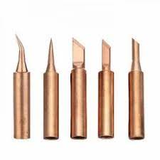 5pcs/set Pure Copper 900M-T Soldering Tips （B.I.2.4D.3C.K)