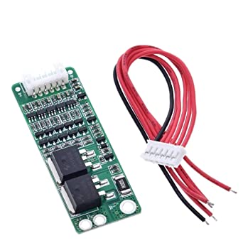 5 Series 10A 15A 18650 Lithium Battery Protection Board 18.5V 21V with Cable