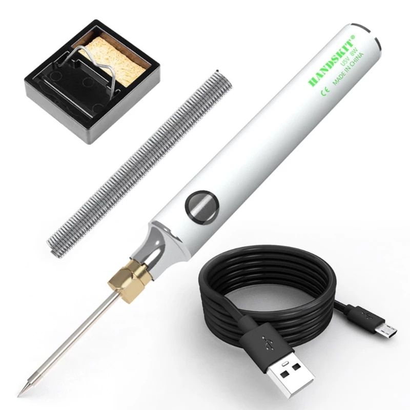 5V 8W USB Portable Mini Electric Soldering Iron Kit