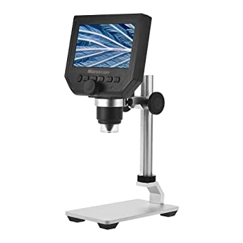 600X 3.6MP Digital Microscope with Metal Stand，UK Plug