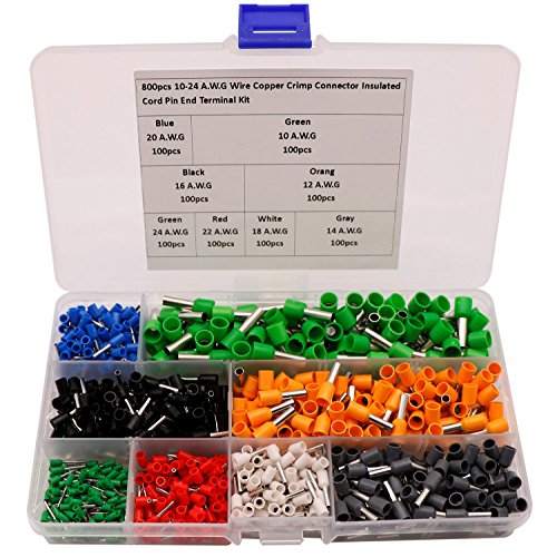 800PCS Crimping Terminal Kit