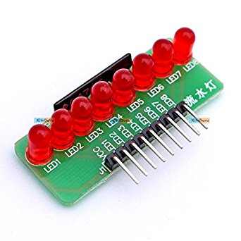 8 road water flow light entertaining diversions LED MCU module