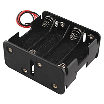 8 x AA Battery Holder Box (Back-to- Back)