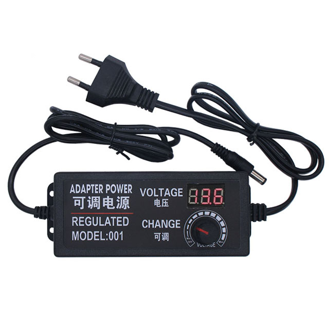 9-24V 3A 72W AC/DC Adjustable Power Adapter