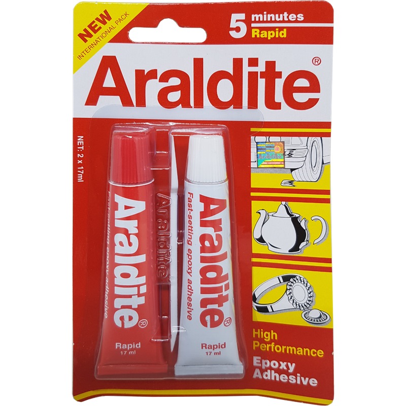 Araldite 5 Minutes Rapid High Performance Epoxy Adhesive