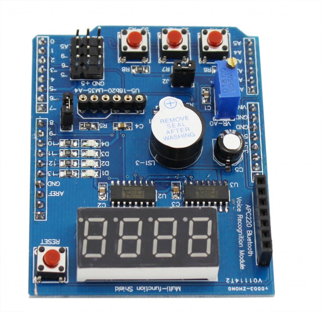 Arduino uno Multi-function Shield