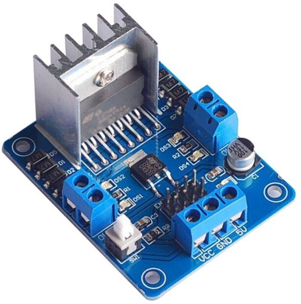 Blue L298N Dual H Bridge Drive Controller Module