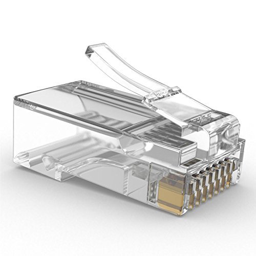 CAT6 RJ45 Network Cable Modular 8P8C Connector End (1pcs) 