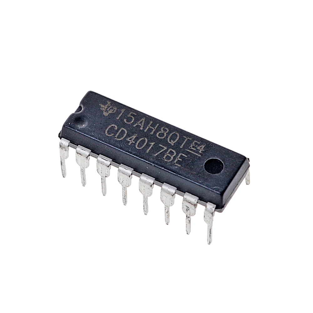 CD4017 DIP-16 DECADE COUNTER DIVIDER IC