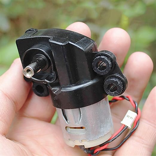 Mini Electric Gear electronic starter 7-Shaped  DC 6V-12V 60-120 R/MIN Worm Gear and Worm Reducer Motor (LEFT Side)