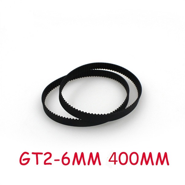 Closed-loop GT2-6mm Belt 400mm Long