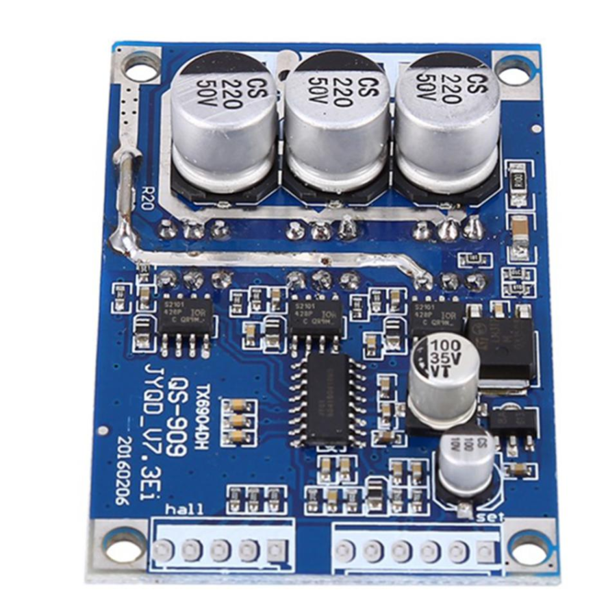 DC 12V-36V 15A 500W Brushless Motor Controller Hall Motor Balanced Car Driver Board with Hall Driver