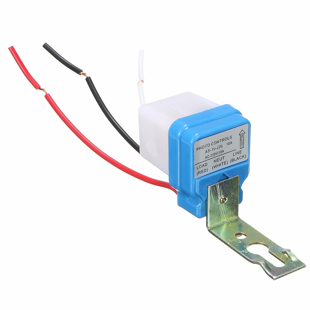 DC 12V  Switch Automatic Auto On Off Photocell Street Light Switch 10A Photoswitch Sensor Control Light Switch