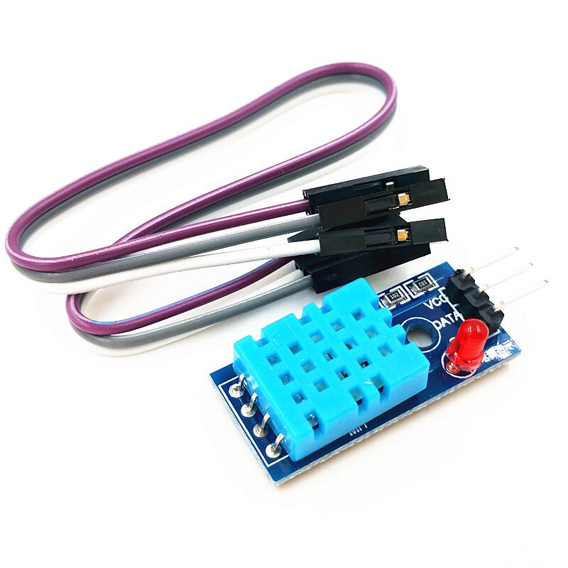 DHT11 Temperature And Humidity Sensor Module with LED and Cable