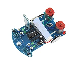 DIY Kits D2-6 Bluetooth Remote Control Intelligent Car 51 MCU （without battery）