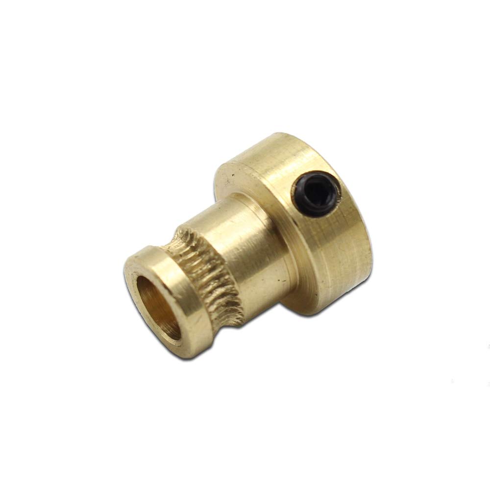 Drive Gear Copper Extruder Pulley Bore 5mm Feeder Wheel 1.75mm Filament Part