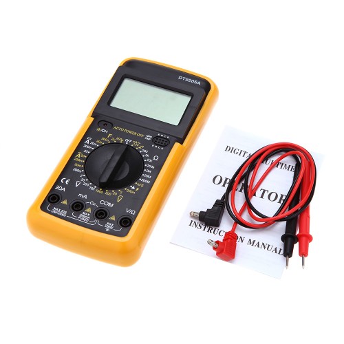 DT9205A Digital Multimeter Without Battery 