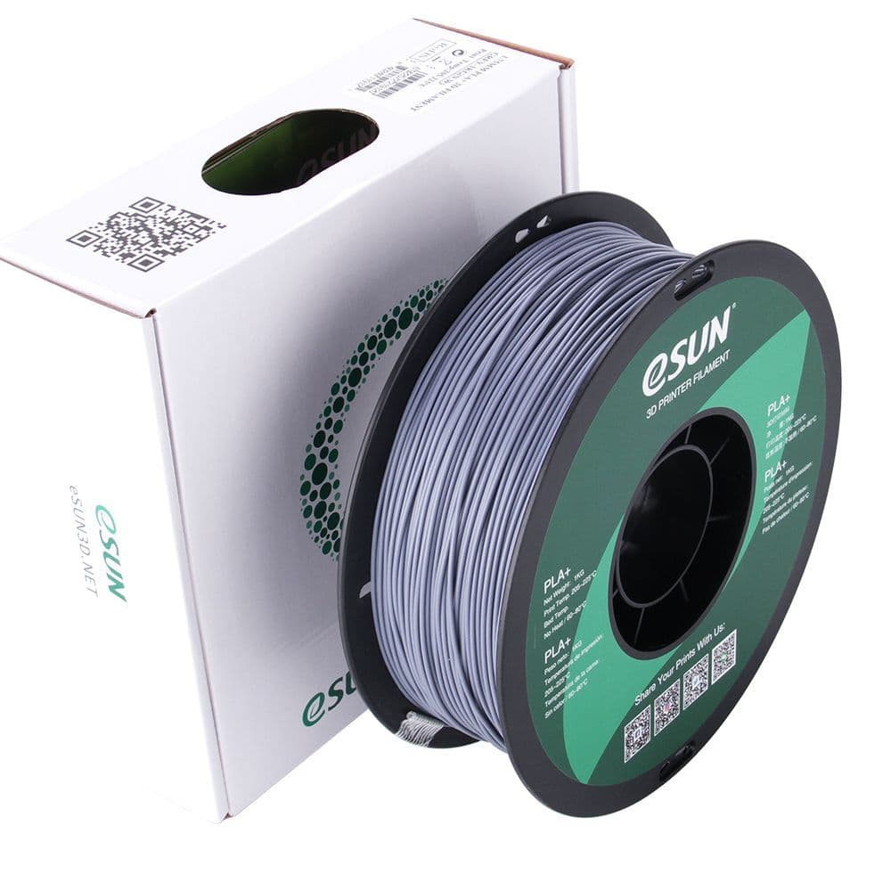 [ESUN Grey] 1.A75MM ABS+3D FILAMENT ESUN Grey-1KG(N.W)